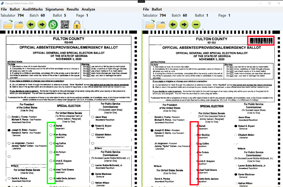 On Demand Ballot