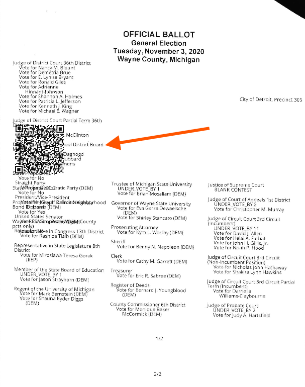 BMD ballot with overprinted text example 2